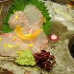 旬味ひげ - 2013.6いさぎ造りをハーフで