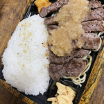 1ポンドのステーキハンバーグ タケル 福島店 - タケルハラミ＆ステーキ！