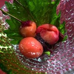 日本酒処 季っ酔 - さくらんぼの漬物