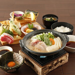 Okita Souji Sukiyaki Grand Staircase Meal