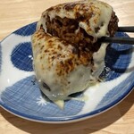 鰻のたれのチーズ焼きおにぎり