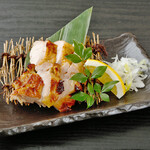 Grilled chicken marinated in saikyo