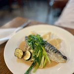 オー・クリヨー・ド・ヴァン - サバのランチ