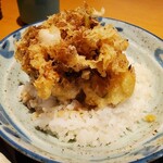 無識庵 越後屋 - 小柱かき揚げ丼