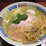 Ra-Men Chikuma - 鶏のそば白醤油＋味玉（1,100円）