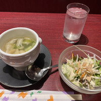 フーロン - サラダとスープ