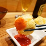 喰間 - 梅肉ソースと鱧は合います(^^)