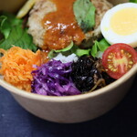 らいどころ - ハンバーグ弁当