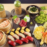 Sushi Sake Sakana Sugidama - 3500円7月