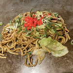 お好み焼 じんべえ - 焼そば イカ