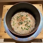 Nihon Ryouri Tsumugu - 飯物
      梅とじゃこの炊き込みご飯