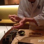 Sushi En - 2013.9.2(月)18時～おまかせコースはどれも絶品なり