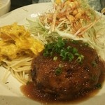 ひやけ - ハンバーグおろしポン酢♪
