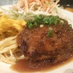 ひやけ - ハンバーグおろしポン酢のアップ♪