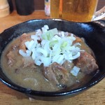 蒼屋 - もつ煮込み(350円)