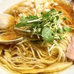 麺屋 ねむ瑠 - 蛤と浅利の淡麗中華そば(醤油味)  880円