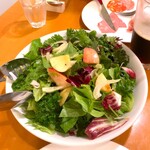 Buono Pesce - 軽井沢産高原野菜とネクタリン,プラムのサラダ シェリービネガードレッシング・M。950円+税