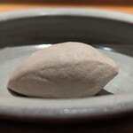 nishinakasu泥川武士 - ジェラートはマッシュルームとラム酒。最後まで泥川らしい繊細なお味。