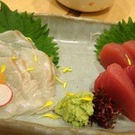 旬味ひげ - 2013.7平目きずしとひっさげ