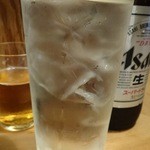 主税寿司 - 2013.7名物焼酎ロック