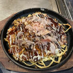 Okonomiyaki Manryou - 豚モダン焼きセット