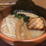 中島亭 - こくまろ半ラーメンは海苔もウマかったな