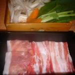 黒豚料理 寿庵 - おごじょコースにするとお肉は少なめです