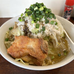 大ハマ研究所 - とり塩 ふつう ¥850＋野菜増し ¥20（価格は訪問時）