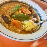 スープカレー やまやまや - ライス＋ポテサラ
