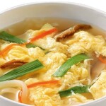 Kankokuryouri En - たまごスープ　たまごと野菜のスープ