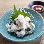 Sushi Sakaba Onihasoto - 活けハモ お造り 680円