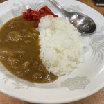 中華みかく亭 - 半カレーは懐かしい家庭の味