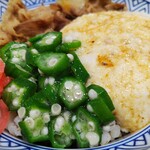 Sobadokoro Yoshinoya - 牛麦とろ丼