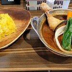 Supaisu Potto - ・チキンと野菜のカレー(辛さ3番・ライスM)1280円