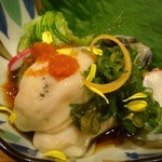 旬味ひげ - 2013.8岩ガキポン酢