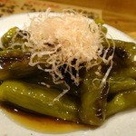 旬味ひげ - 2013.8ししとうの焼きびたし