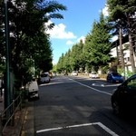 天の勢　地球カレー - 自転車に乗って撮りました。これもいわゆる「自撮り」