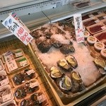 菅原鮮魚 さかた海鮮市場本舗 - 岩牡蠣