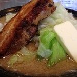 らーめんまるはち - 男気味噌！バタートッピング！