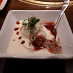 ワンカルビ - 半熟ゆで玉子のウフマヨ〜しらすトマトとたべるラー油〜　2023.7