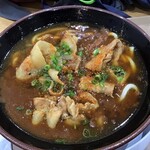 サンキューキッチン - 肉カレーうどん790円