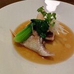 横浜中華街 揚州飯店  - 鮮魚の香港風香蒸し