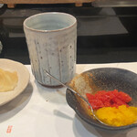 寿司処 いずみ田 - お茶とシャーベット