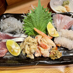 鮨一 - お造り盛り合わせ