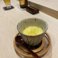 すし宮川 - とうもろこしのプリン