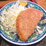 さくら本店 - (ﾗﾝﾁ)さくら定食 変わり鉢：厚切りハムカツ　2023.7.4