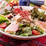 合鴨和生腐皮的京都風味沙拉