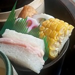川善 - ハムサンド来た〜