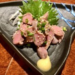 Kodawariyama - 砂肝胡麻風味430円