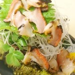 Turban shell sashimi